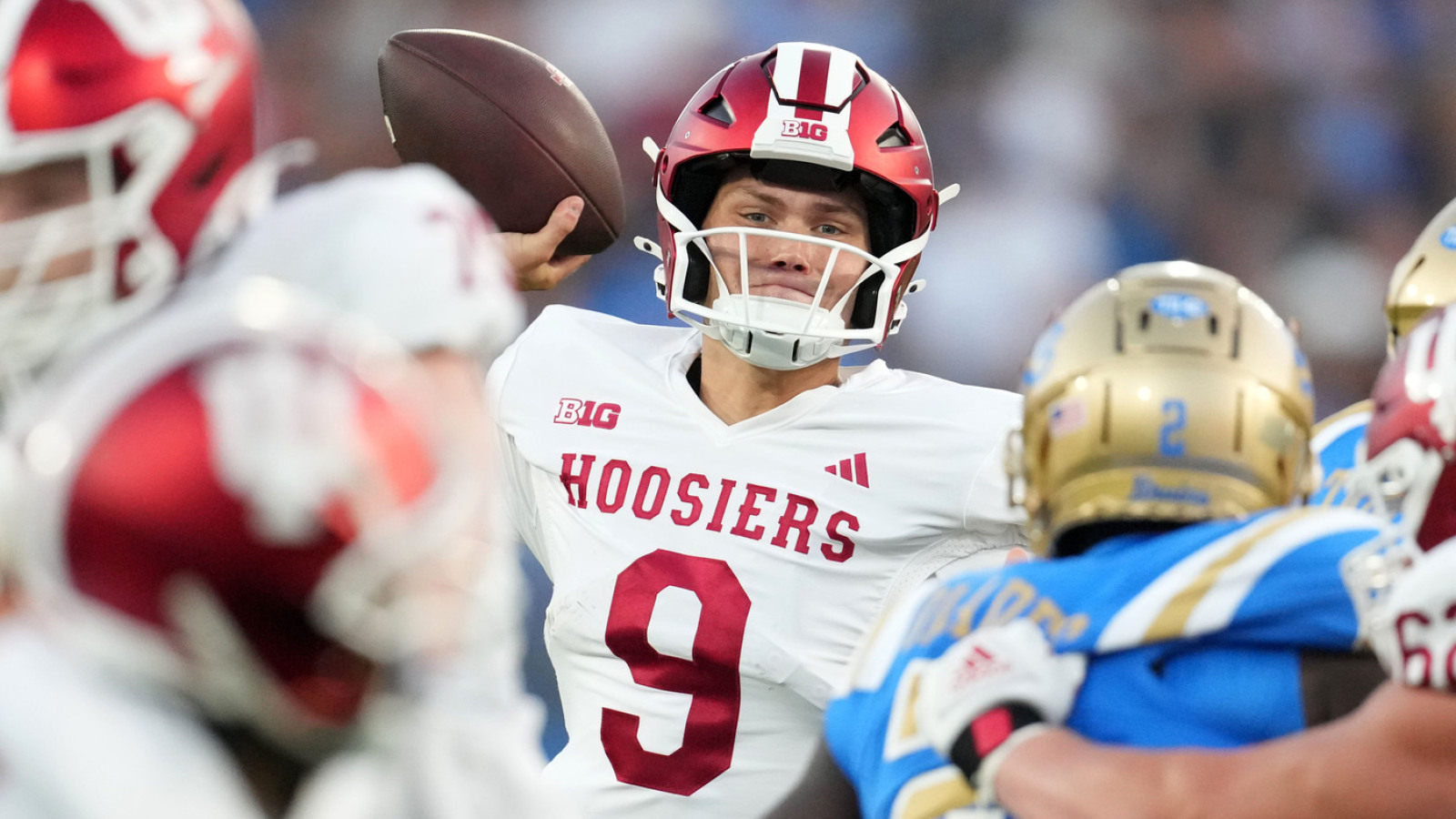 Trio of talented newcomers has Indiana football off to historic start Trio of talented newcomers has Indiana football off to historic start