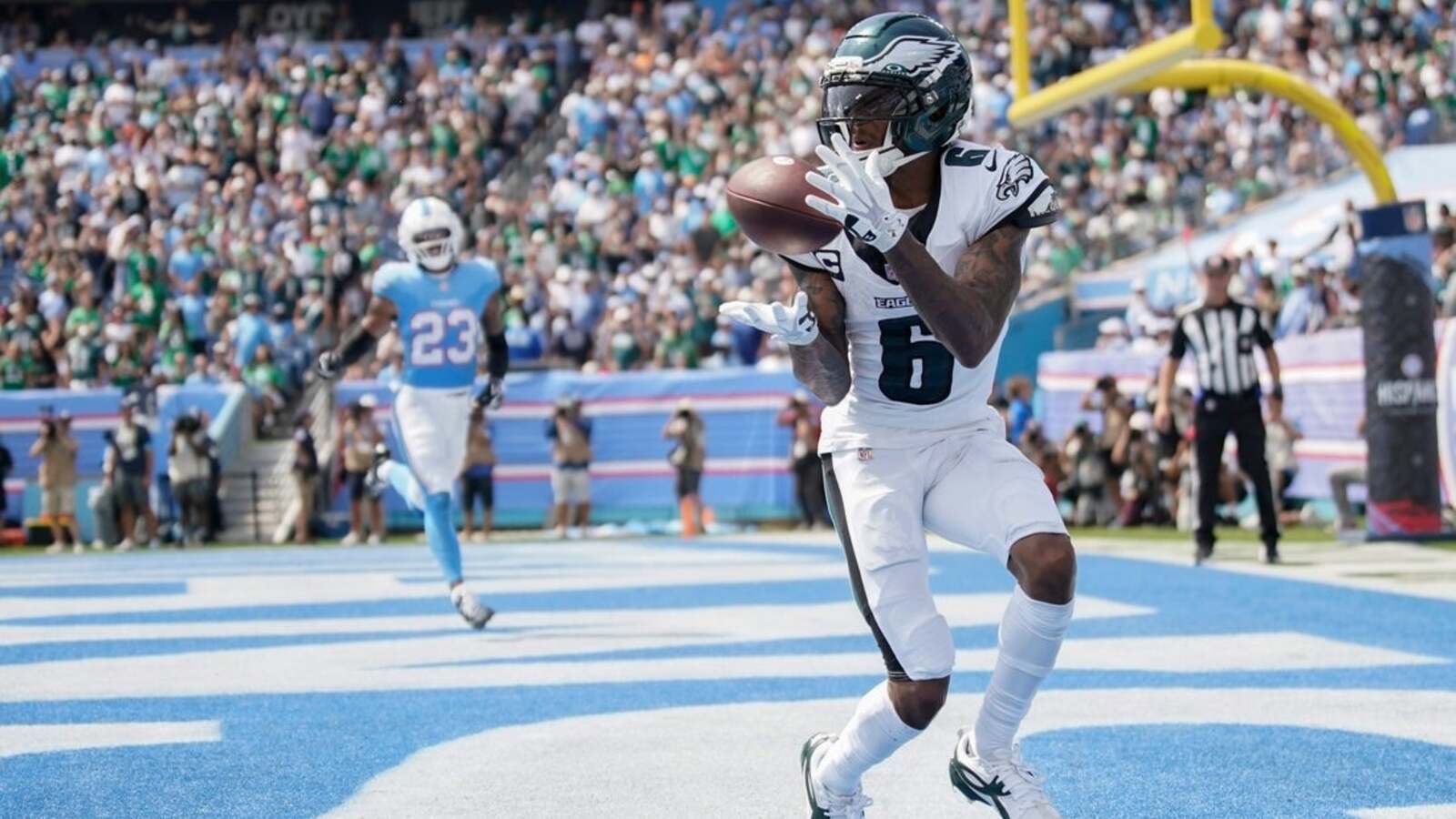 Report: Eagles WR DeVonta Smith (hamstring) to miss multiple games