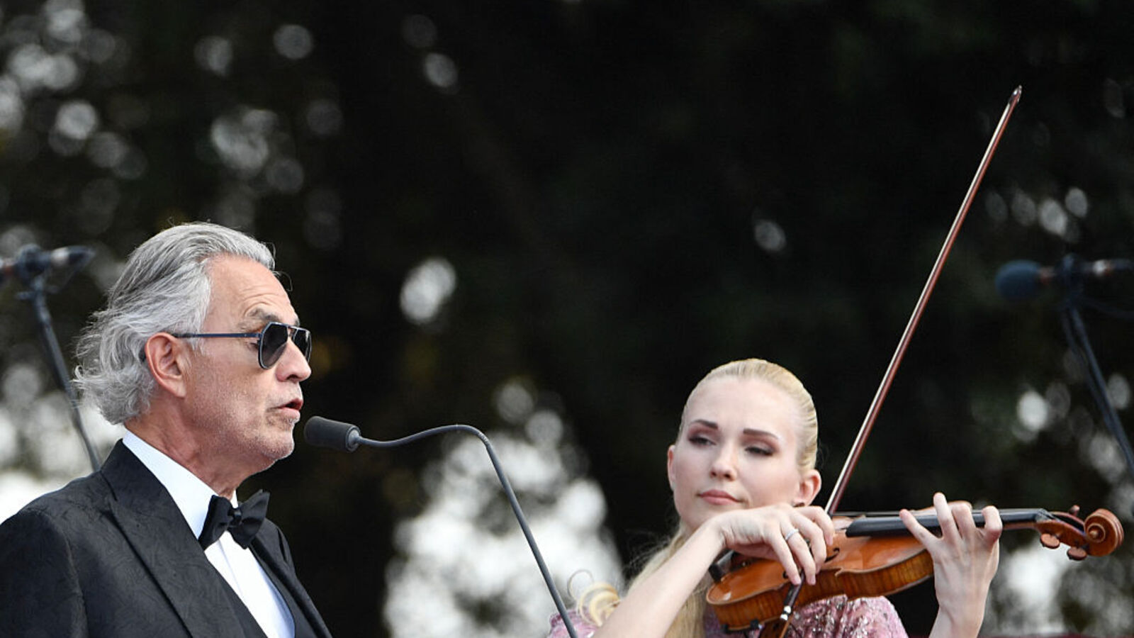Andrea Bocelli Performs for Pope Leo XIV at Vatican's 'Canticle of Peace' Gathering | Yardbarker