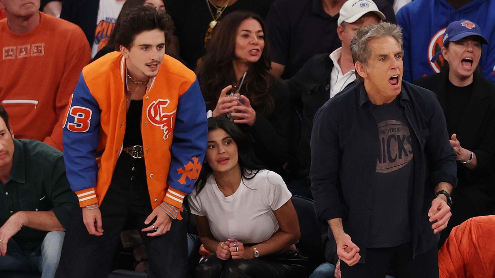 Knicks Fan's Halloween Display Featuring Celebrities Goes Viral