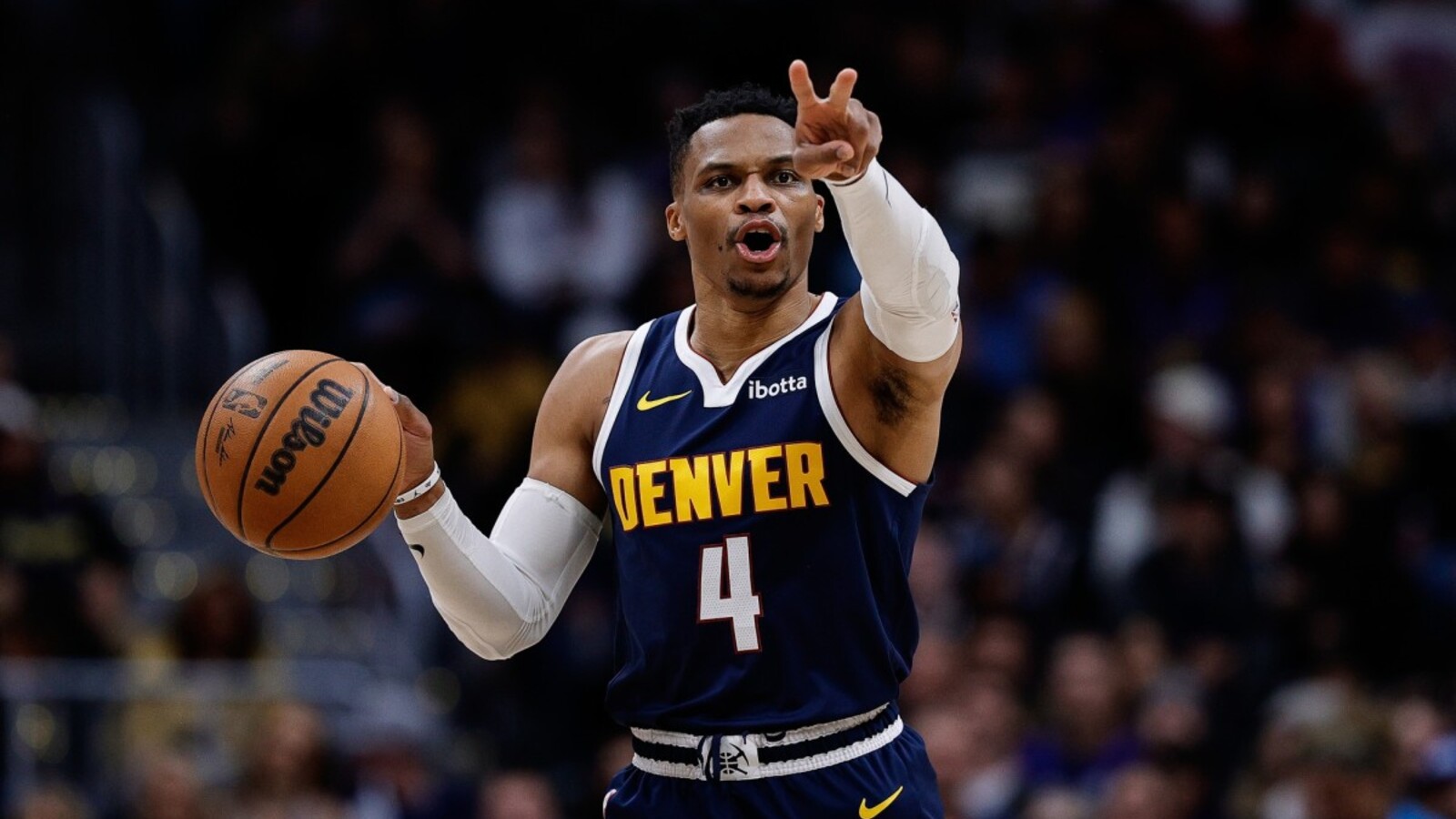 Russell Westbrook Gets Heated After Fan Calls Him 'Westbrick' During Nuggets-Kings Game