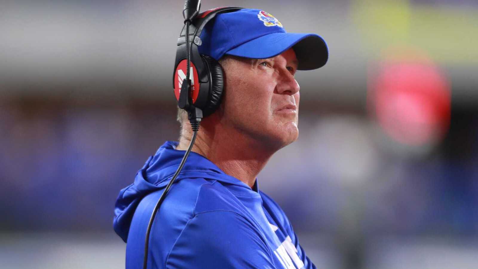 Kansas HC Lance Leipold stunned by intensity of Border War rivalry with Missouri