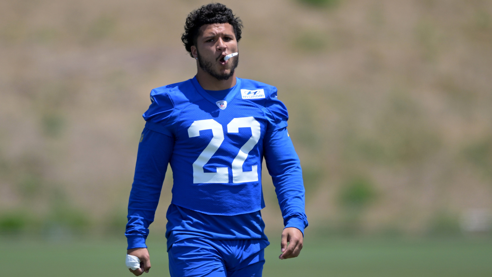 A Rams third-round pick already looks like a man amongst boys ...