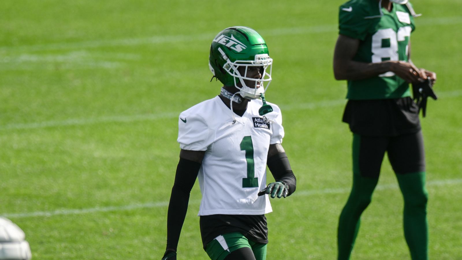 Jets' Sauce Gardner is in tears over Harrison Phillips meme