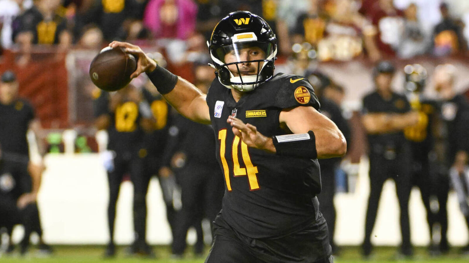 Commanders are doing an all-time bad job of protecting Sam Howell