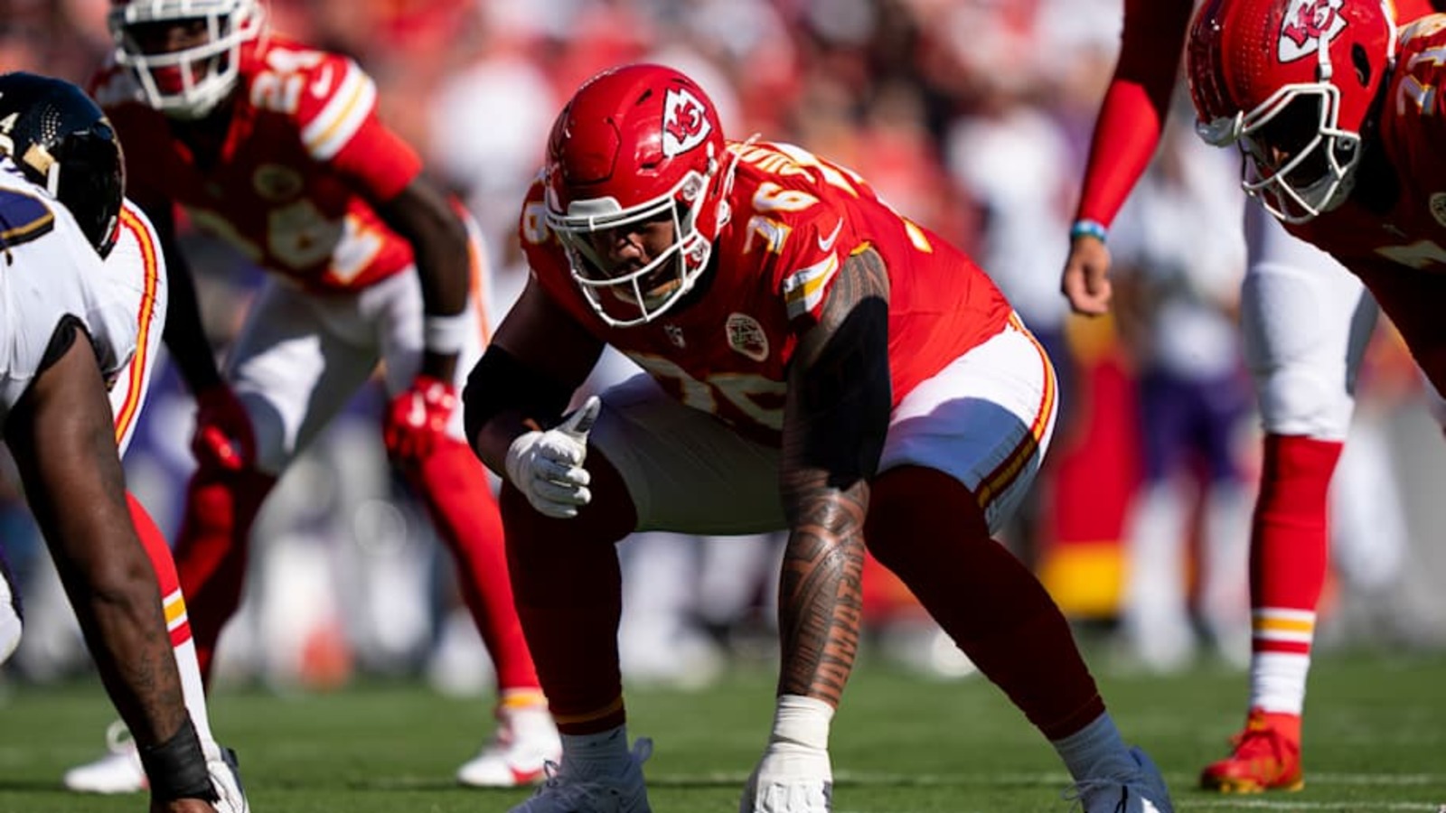 Kingsley Suamataia is giving the Chiefs offense a reason to believe