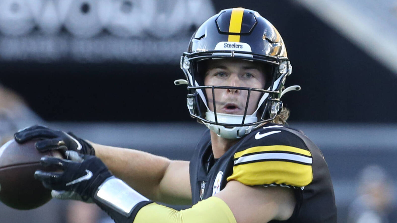 Kenny Pickett was listed as third quarterback due to 'clerical error