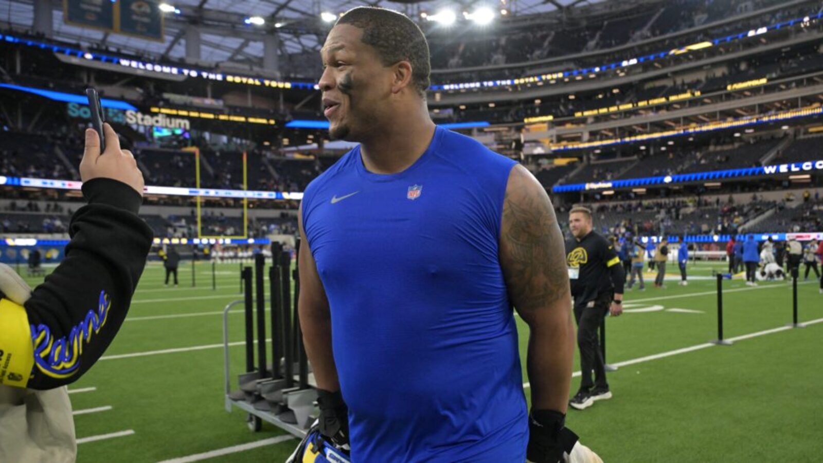 Rams’ Alaric Jackson Officially Suspended Multiple Games By NFL For Postgame Punch