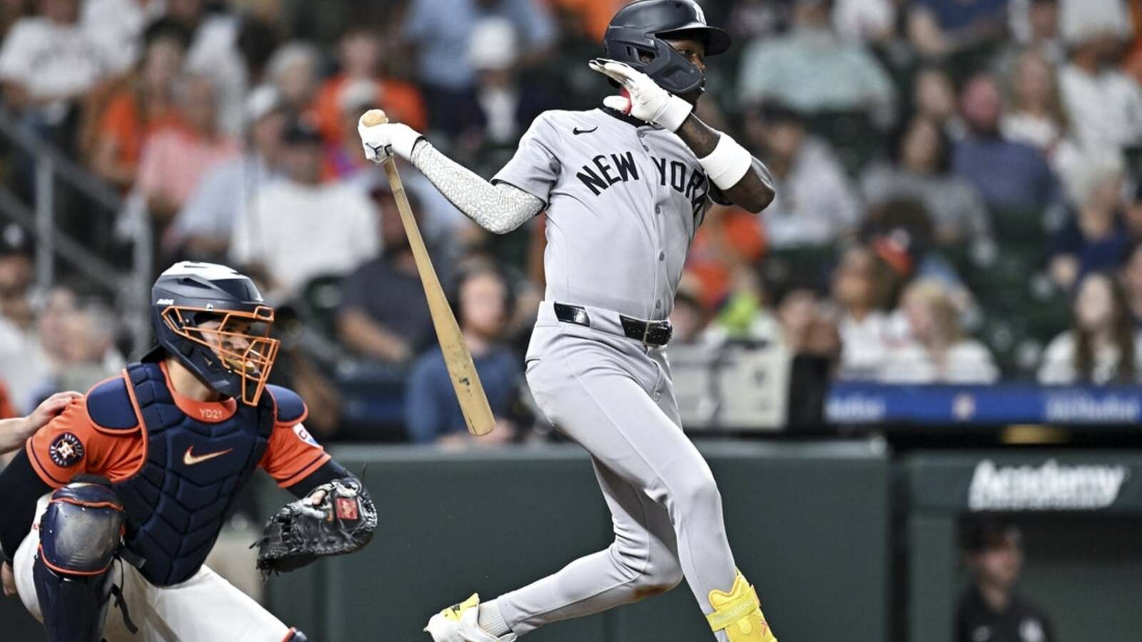 Jazz Chisholm Jr., Yanks crush Astros; Giancarlo Stanton injured