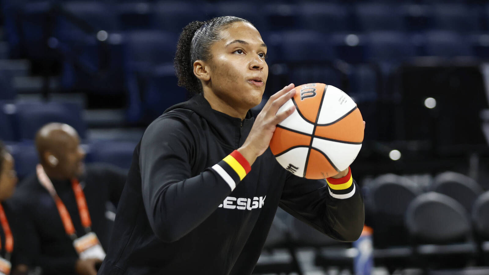 Watch: Sun star ejected after hard foul on Angel Reese