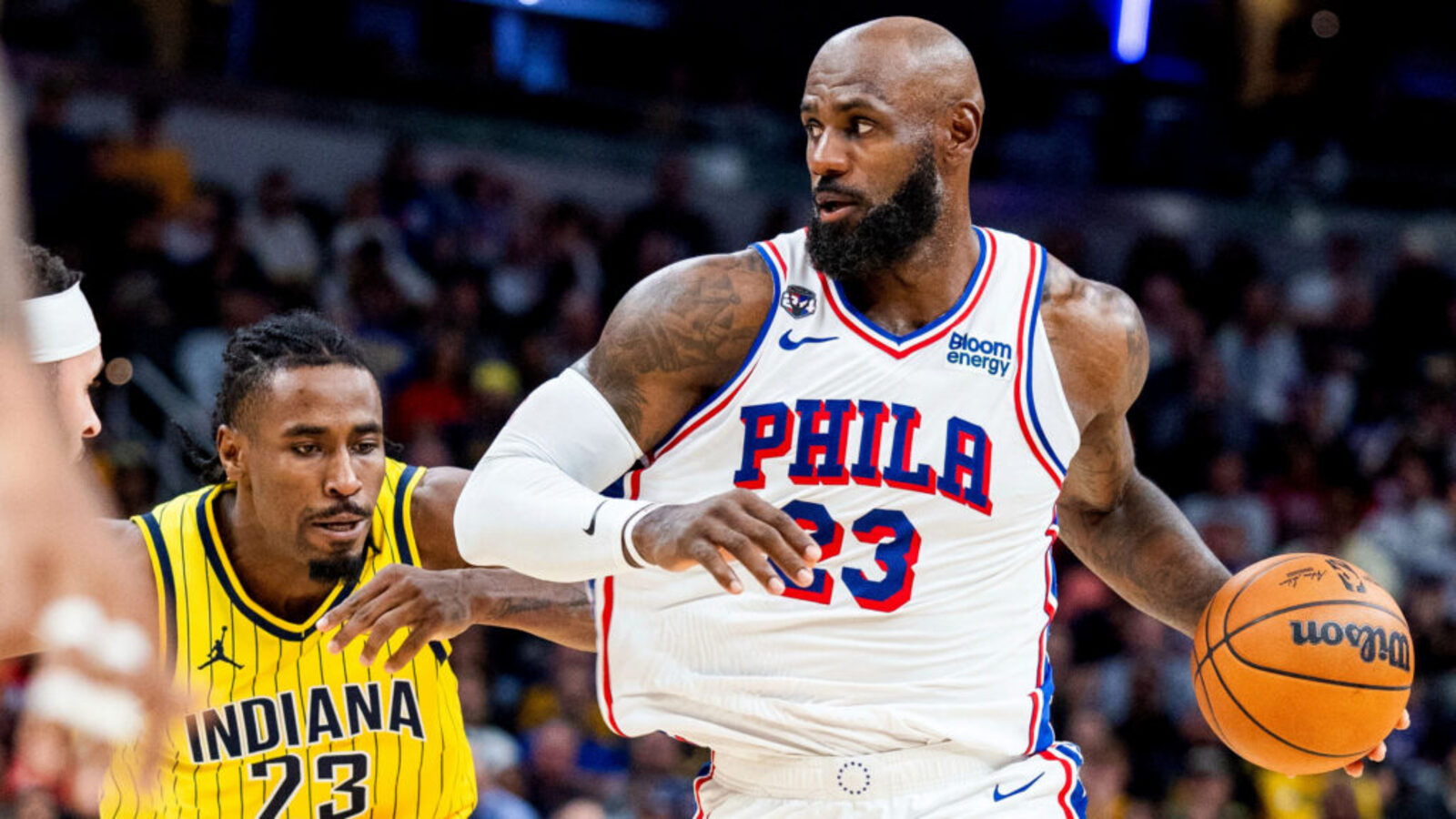 Image accompanying LeBron James Looks to Lead 76ers Against Knicks After Strong Performance, from Yardbarker