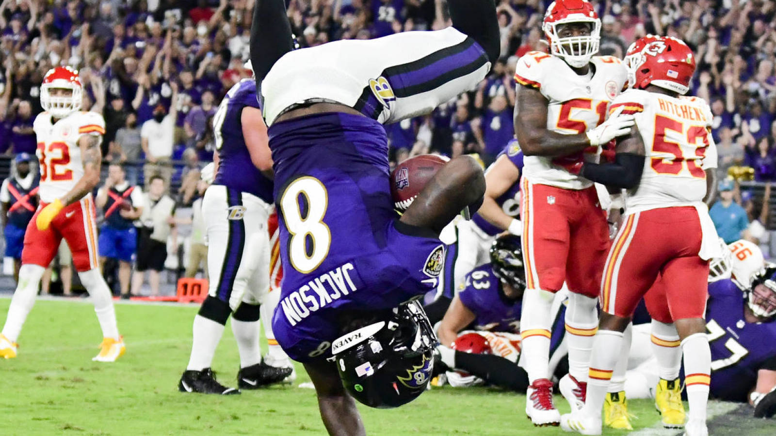 Ravens QB Lamar Jackson misses follow with 'sore' hip
