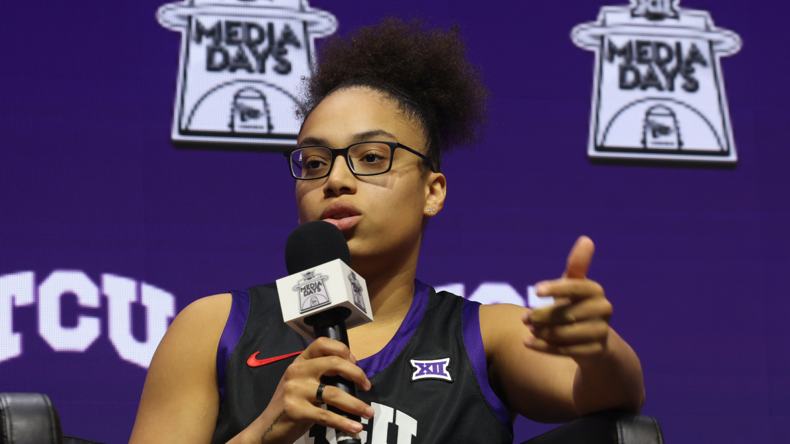 Olivia Miles, TCU Make Big 12 Statement with Dominant Win over Kansas State