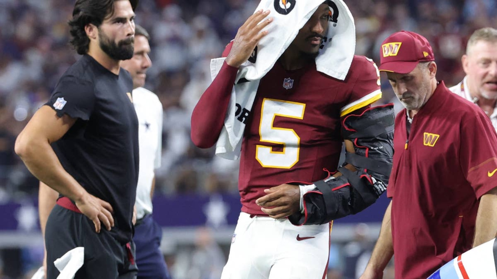 The Commanders Have A Concerning 23 Players On Wednesday's Injury ...