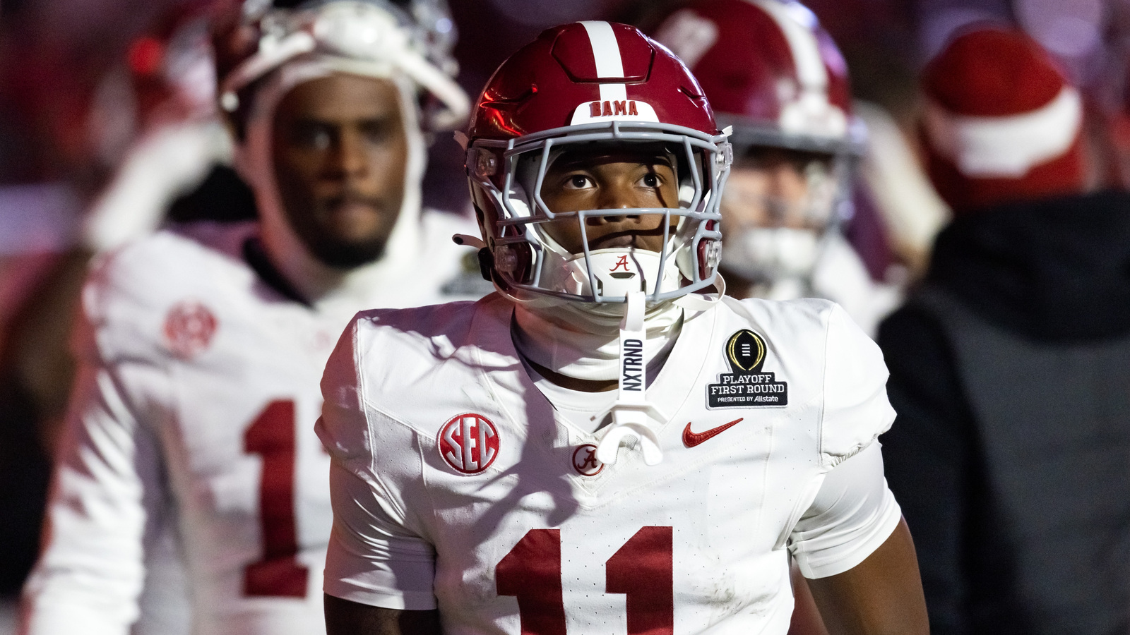 Alabama wide receiver aiming to prove himself right with chip on his ...