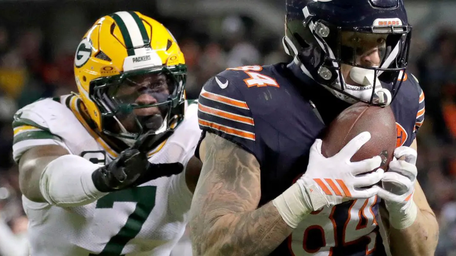 Colston Loveland makes NFL history in Chicago Bears’ playoff loss