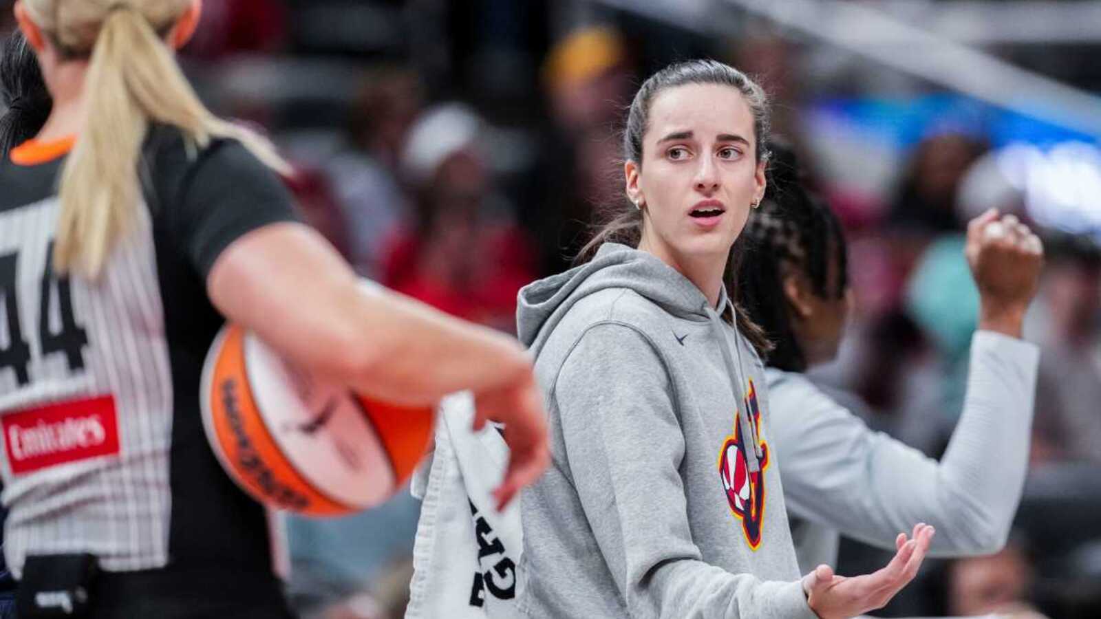 Caitlin Clark's Interaction With WNBA Referee During Fever Game Caught ...