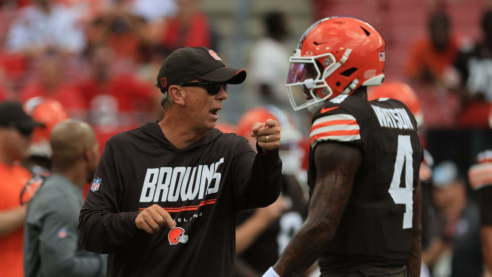 Browns Coach Todd Monken Discusses Tight End Harold Fannin Jr.'s Struggles