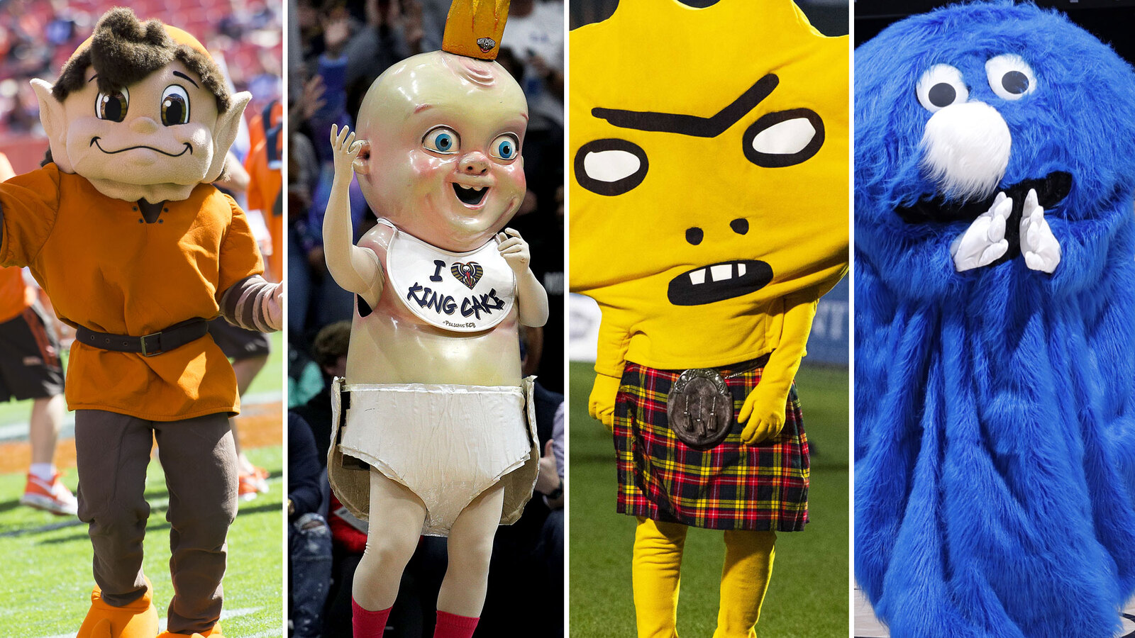 The weirdest sports mascots, past and present Yardbarker