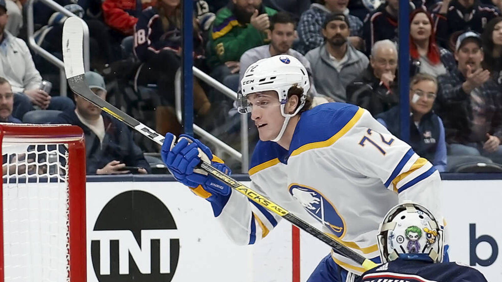 Sabres' Tage Thompson scores five goals vs. Blue Jackets | Yardbarker