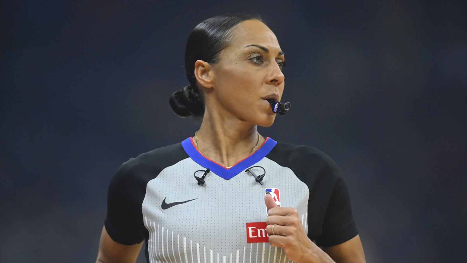 NBA referee Sha’Rae Mitchell injured her head on collision with ...