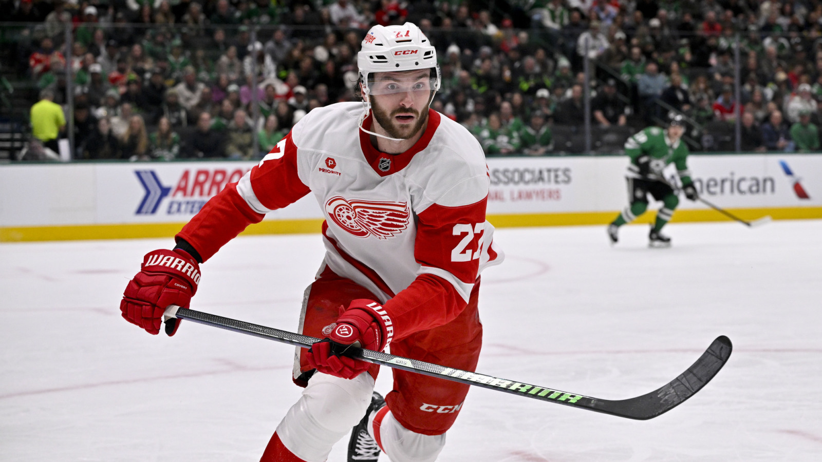 Red Wings' Michael Rasmussen scores in 6-3 loss in return from IL ...