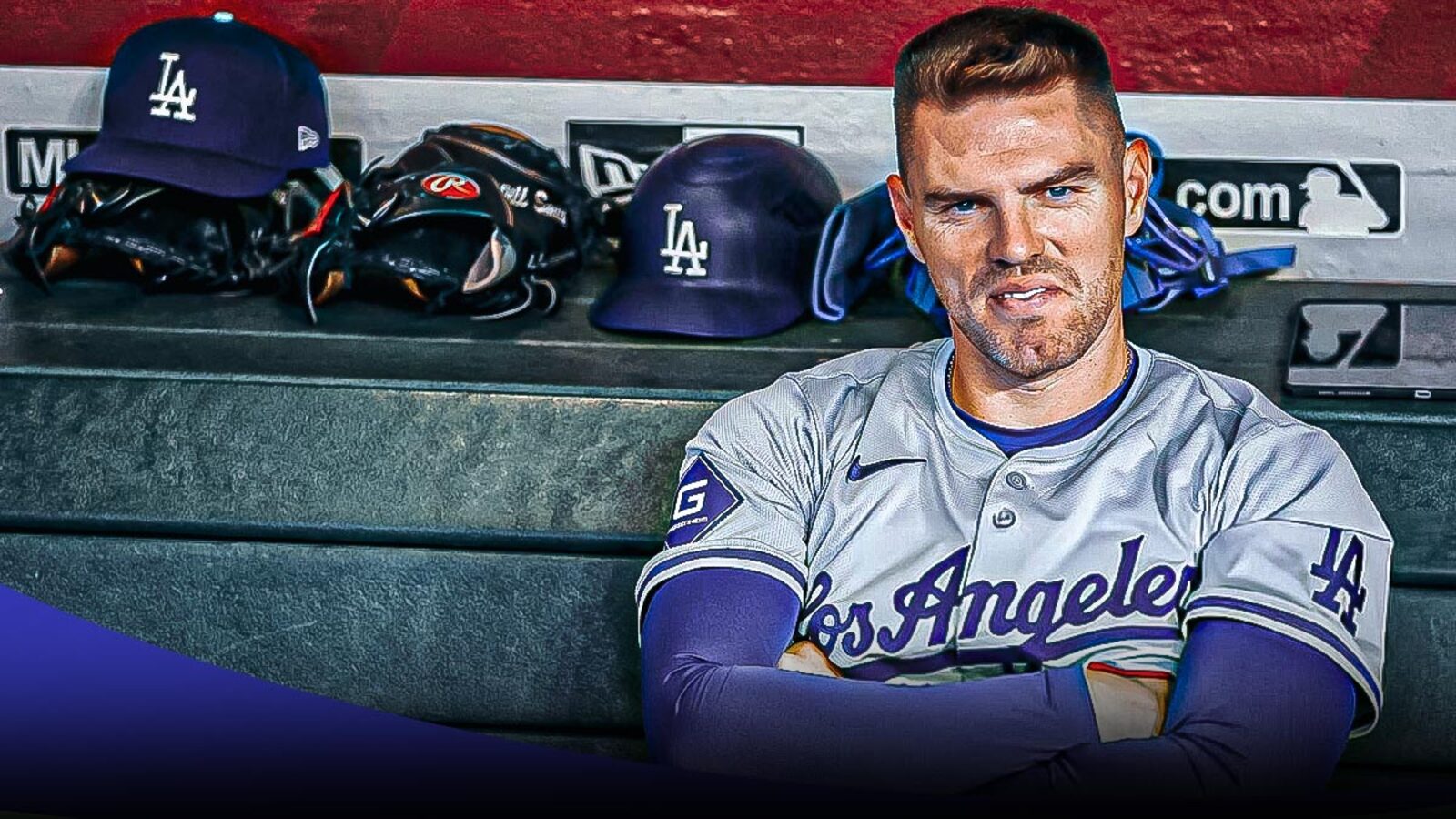 Dodgers’ Freddie Freeman benched for Game 4 vs Mets amid ankle injury