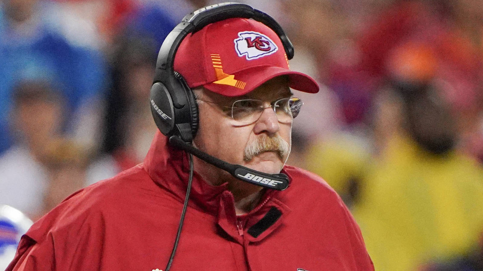 Andy Reid presents regarding quote after house loss to Payments