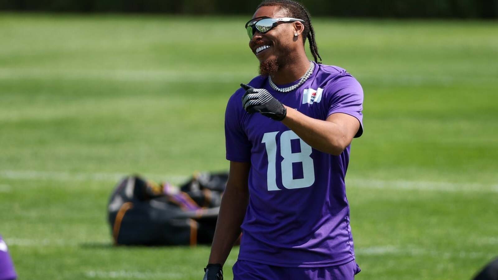 Vikings WR Justin Jefferson (hamstring) back at practice | Yardbarker