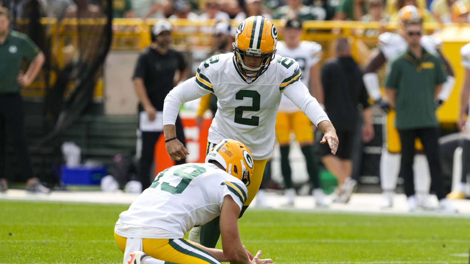 Packers Signing 12 Players To Practice Squad, Releasing K Greg Joseph