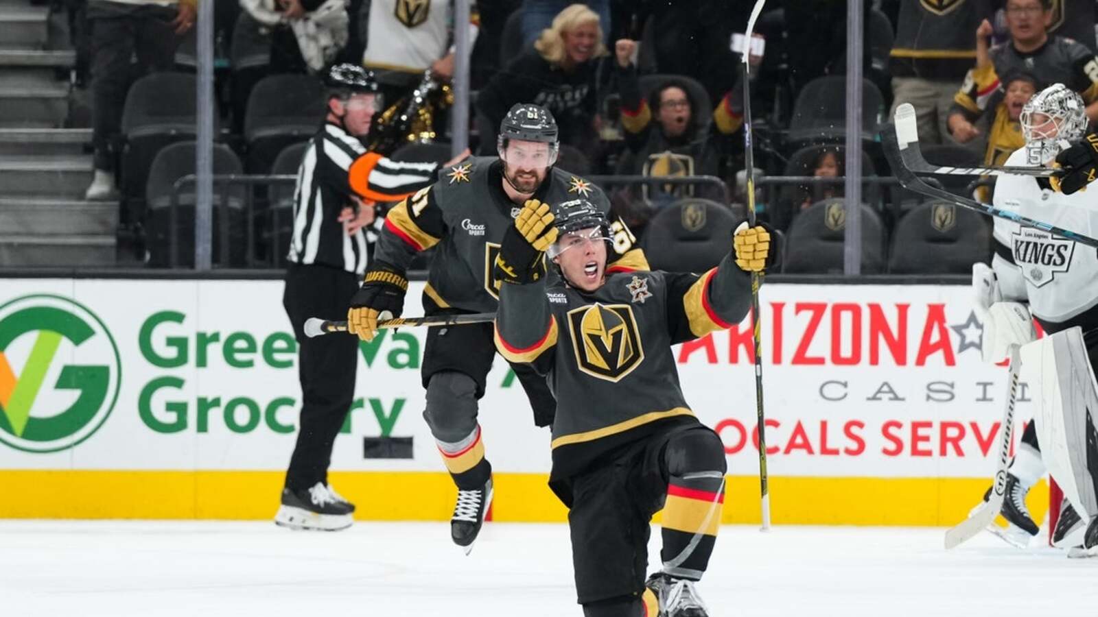 Mitch Marner’s OT goal vs. Kings runs Golden Knights’ win streak to 4