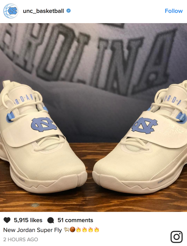 tar heel jordan 1