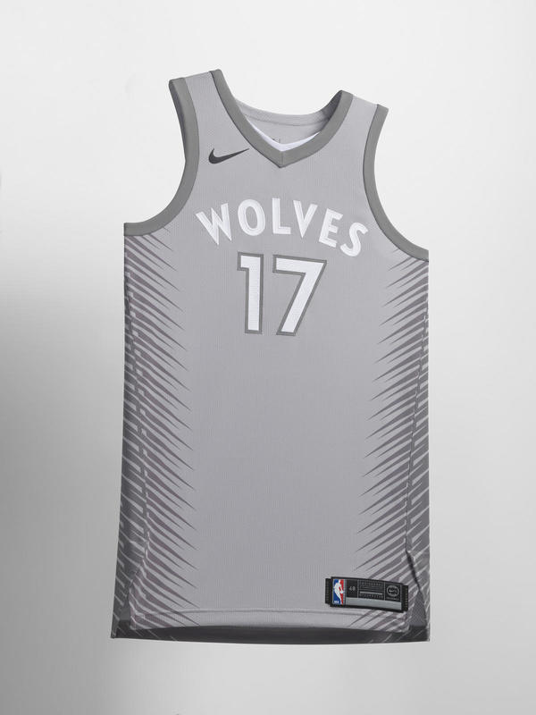 MINNESOTA TIMBERWOLVES CITY EDITION JERSEY 18/19 (BLACK)