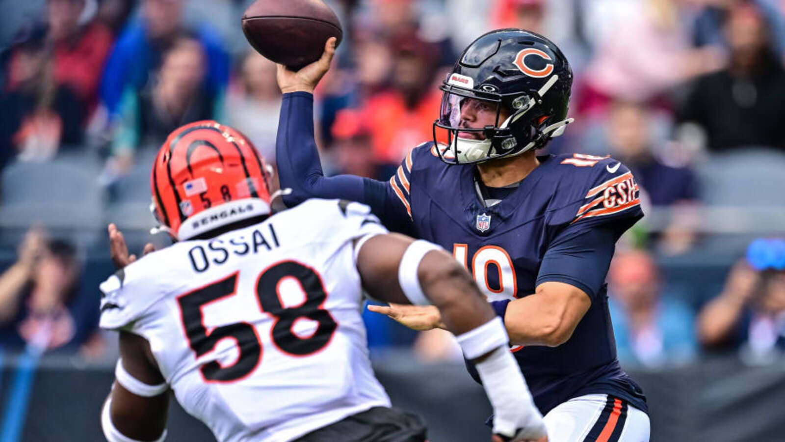 Caleb Williams and Rome Odunze team up to give Bears fans a glimpse ...