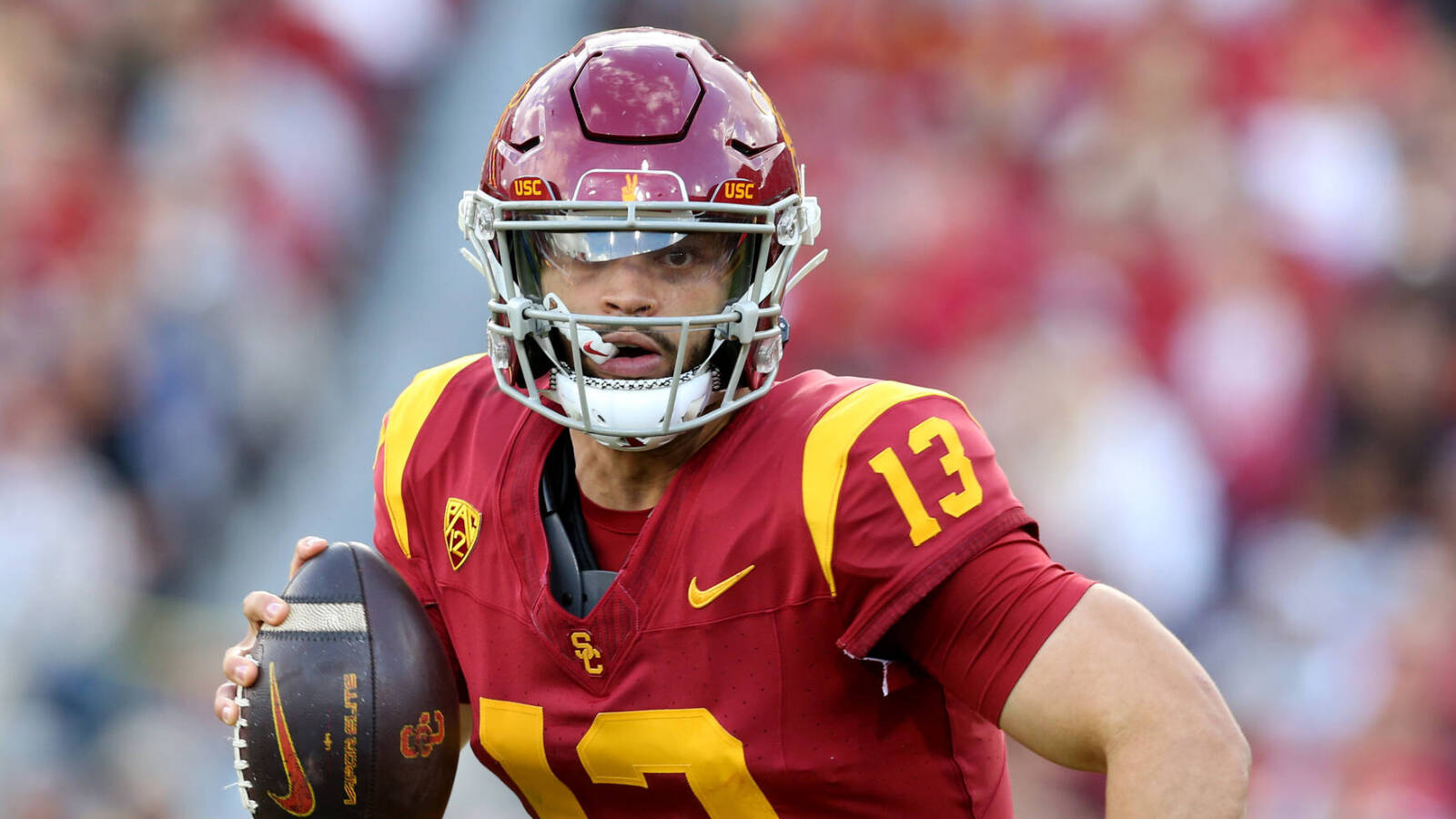 Comparing Top 2024 NFL Draft QB Prospects Caleb Williams, Drake Maye