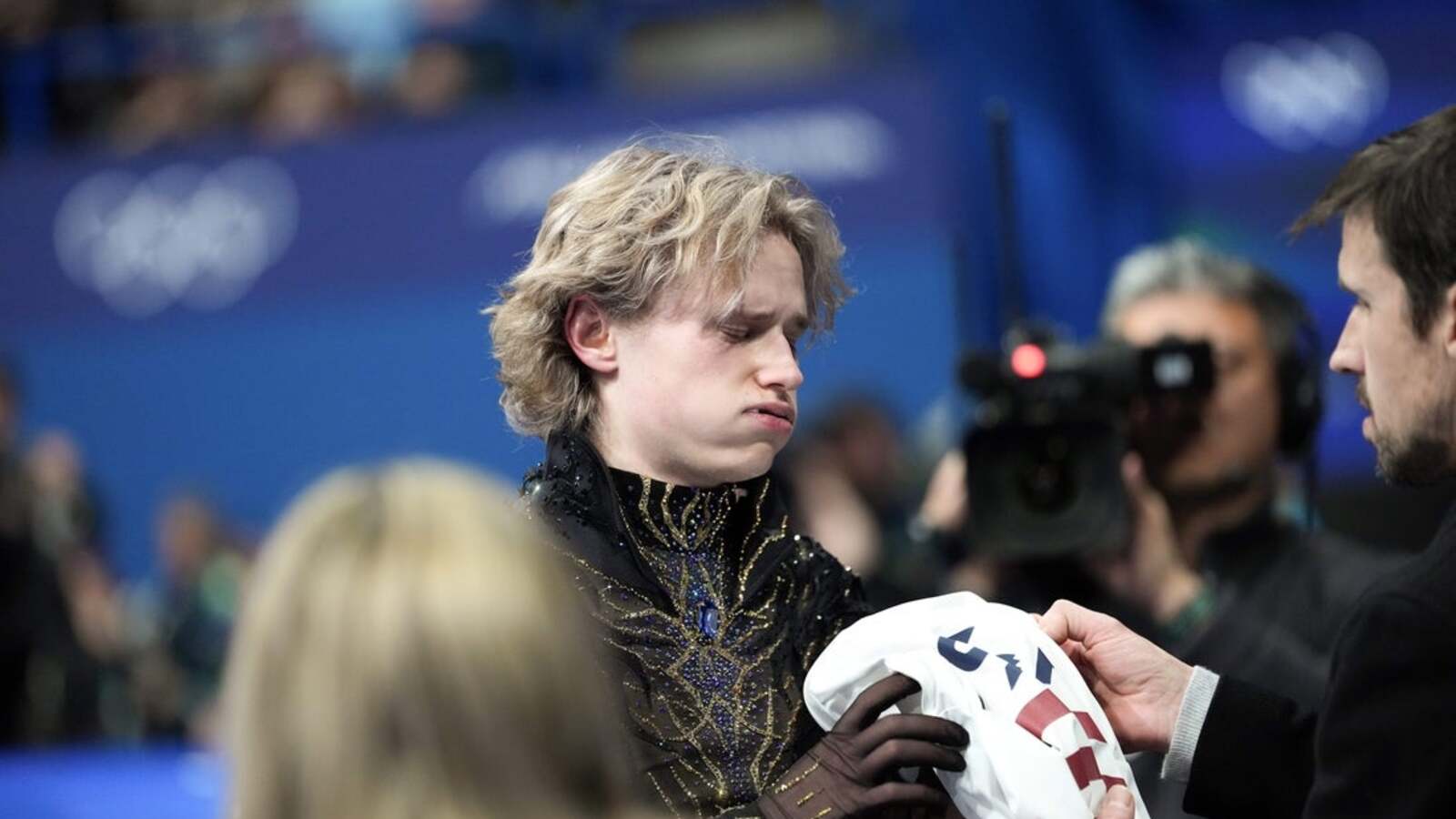 Ilia Malinin attends pairs event, will compete at world championships