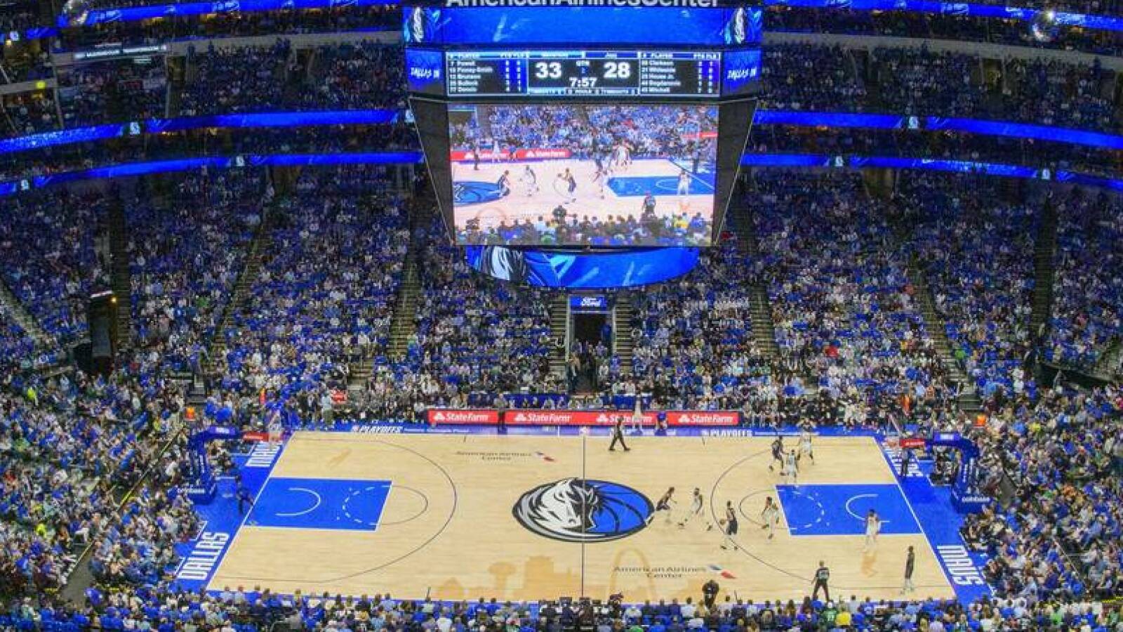 Mavericks can't debut in-season tournament court due to mishap | Yardbarker