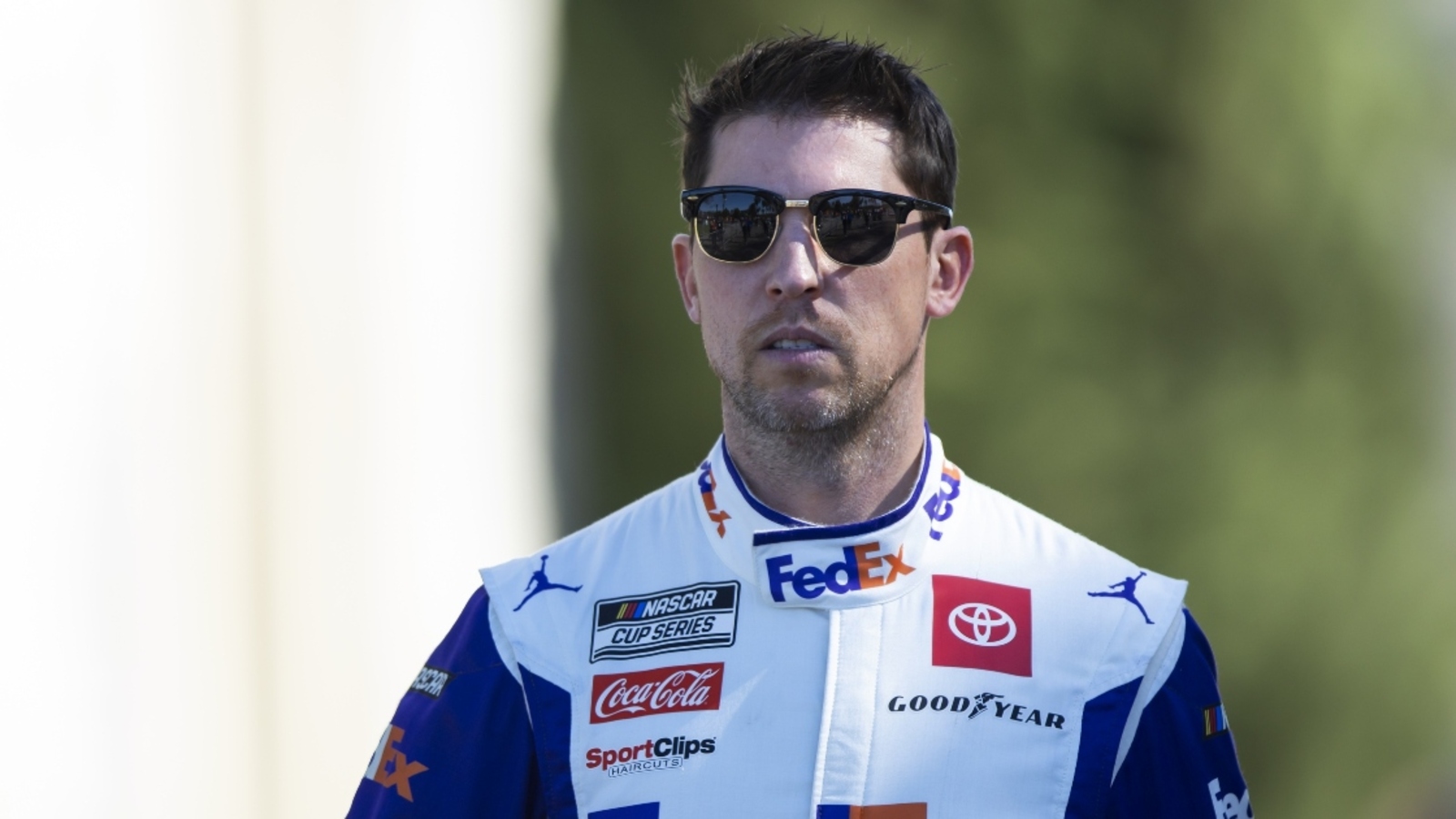 Denny Hamlin reacts to confusing checkered flag situation in Rolex 24 at Daytona Denny Hamlin reacts to confusing checkered flag situation in Rolex 24 at Daytona
