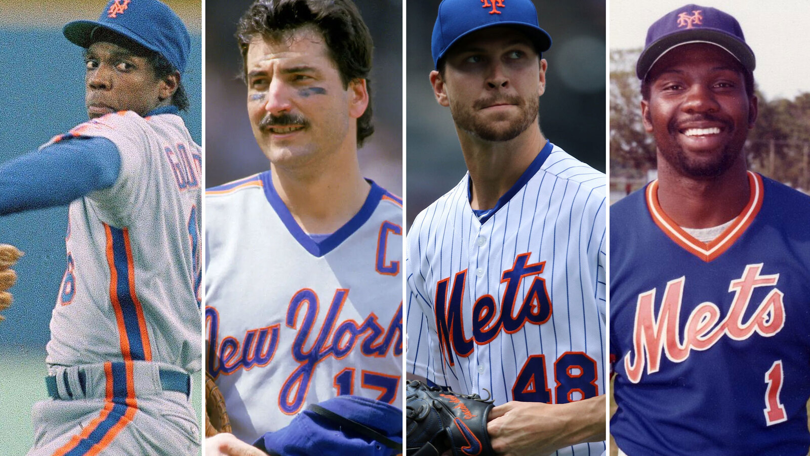 Dwight Gooden playing in Mets Old Timers' Game in August