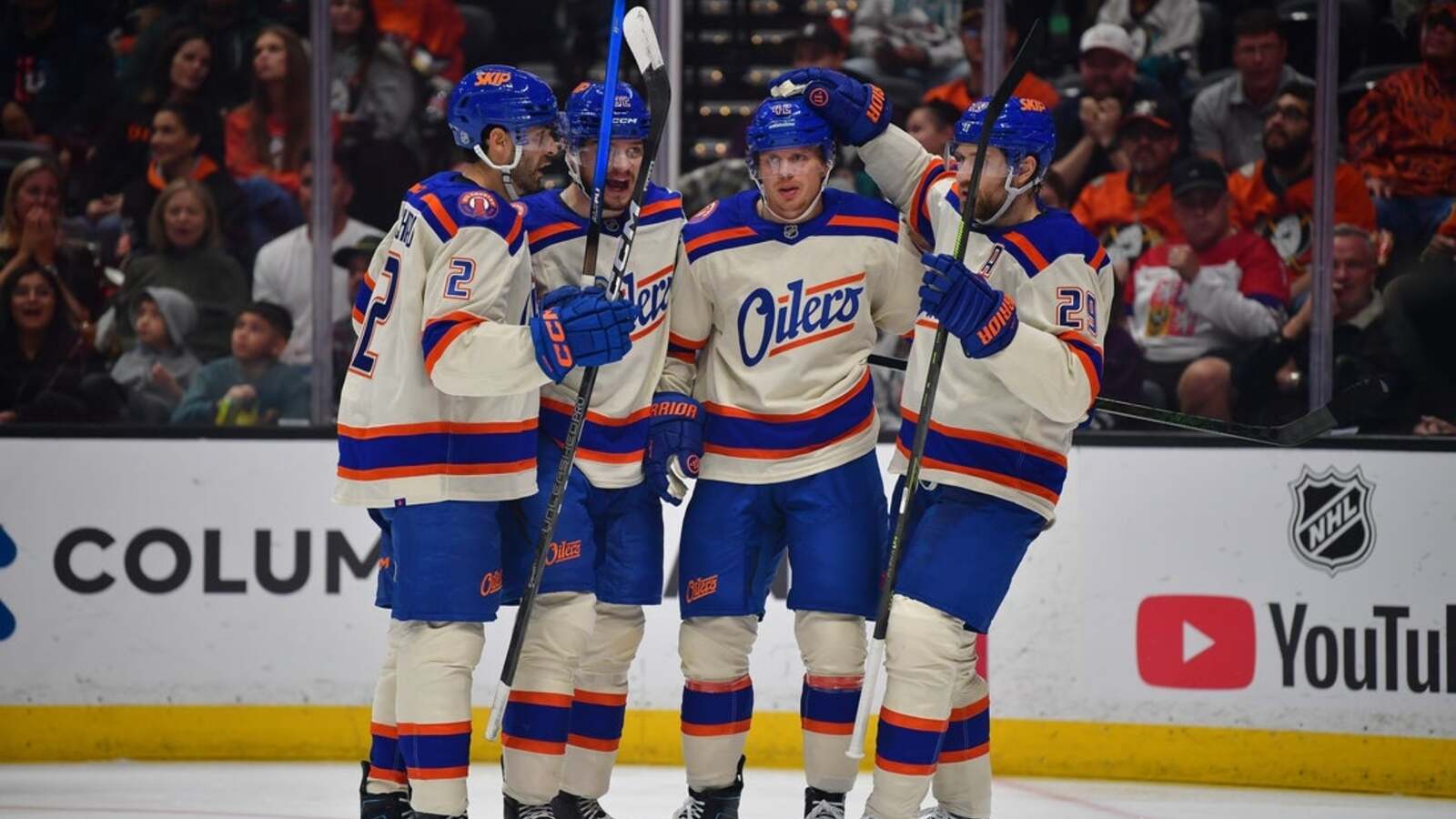 Oilers erase early deficit with 5-goal second period, down Ducks ...