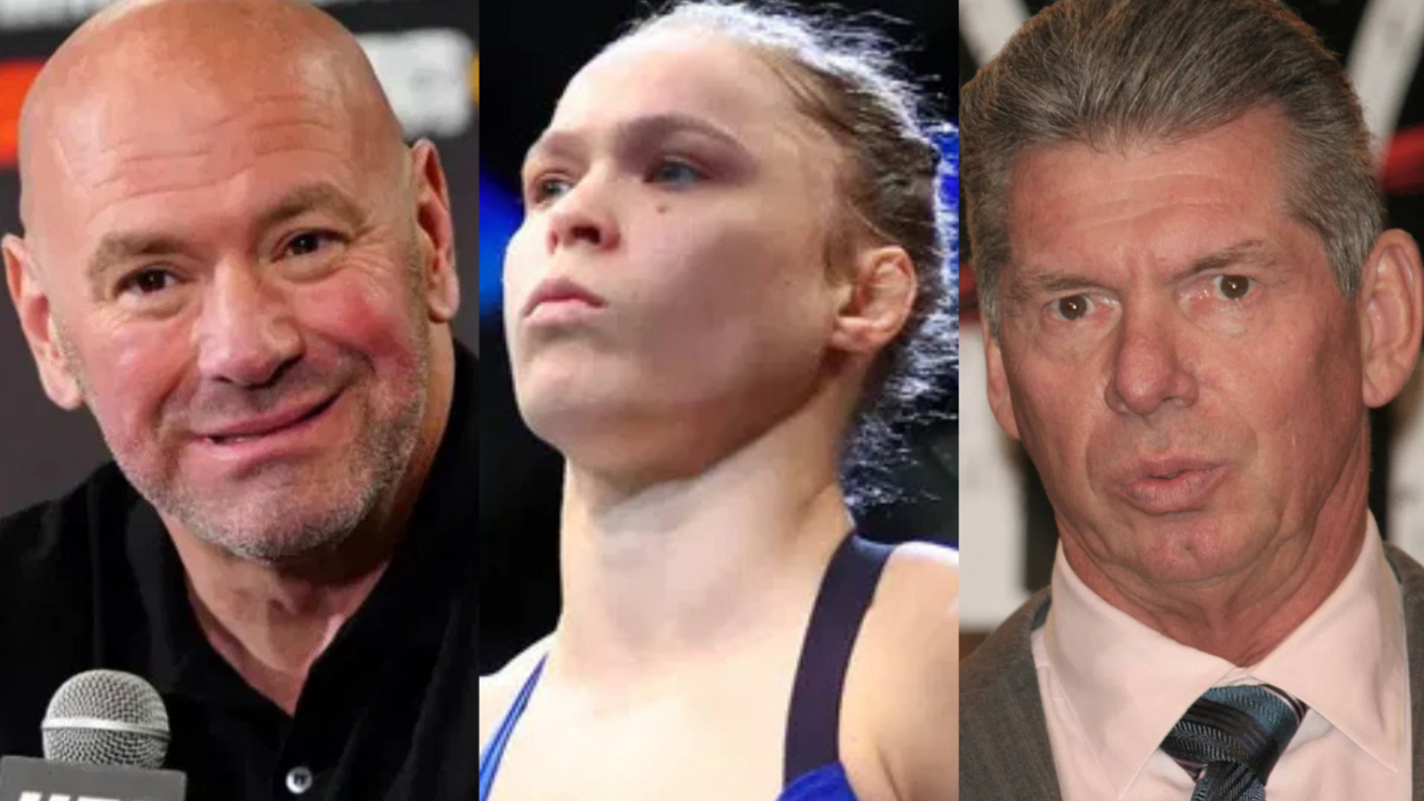 WWE & UFC Legend Ronda Rousey Settles Dana White vs Vince McMahon ...