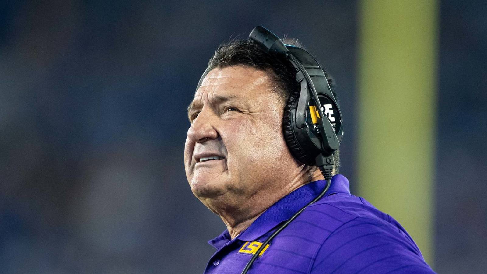 Ed Orgeron responds to job hypothesis after upset win over Florida