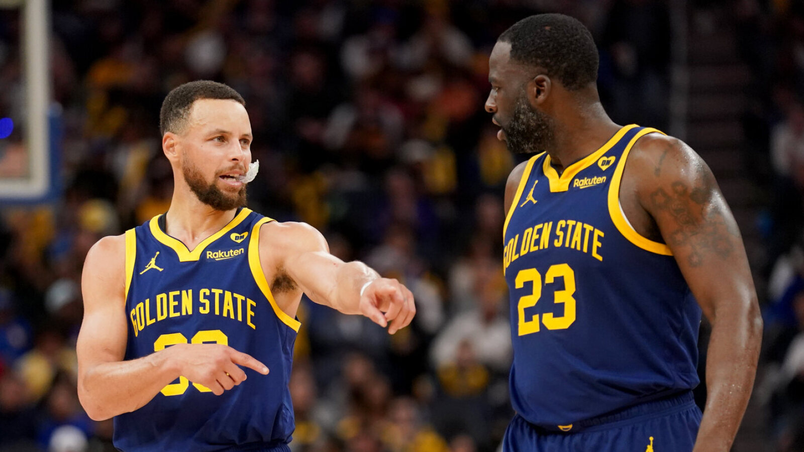Golden State Warriors guard Stephen Curry (30) talks with forward Draymond Green (23). Cary Edmondson-Imagn Images Three teams that must be buyers at NBA trade deadline By Desmond Novack | Last updated Jan 14, 2025 3:07 PM ET