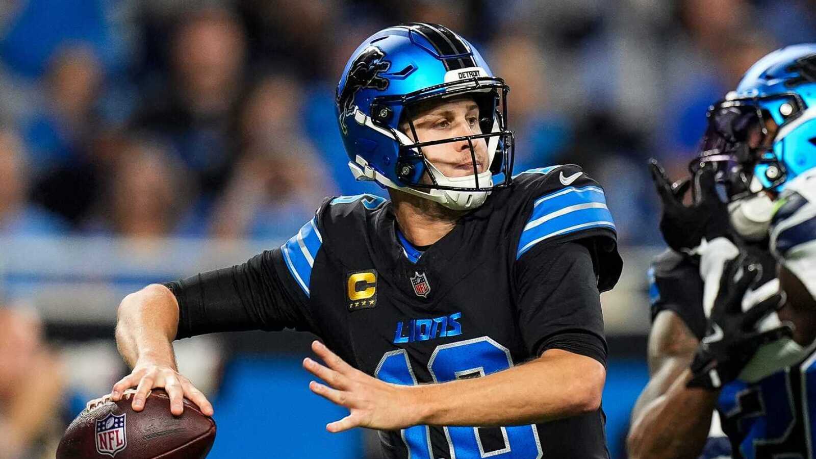 'MNF' takeaways: Jared Goff throws perfect game, outduels Geno Smith in ...
