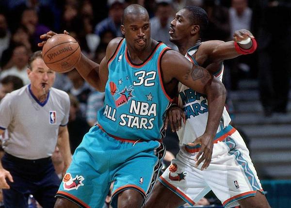 Ball Don't Lie on X: Are the 95'-96' NBA All-Star jerseys still