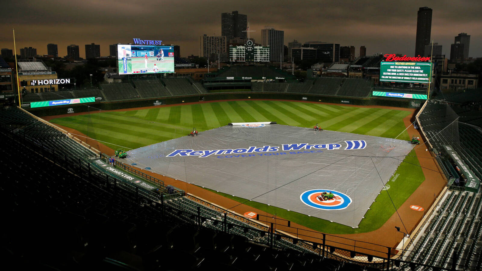 Watch Chicago Cubs release incredible drone tour of Wrigley Field