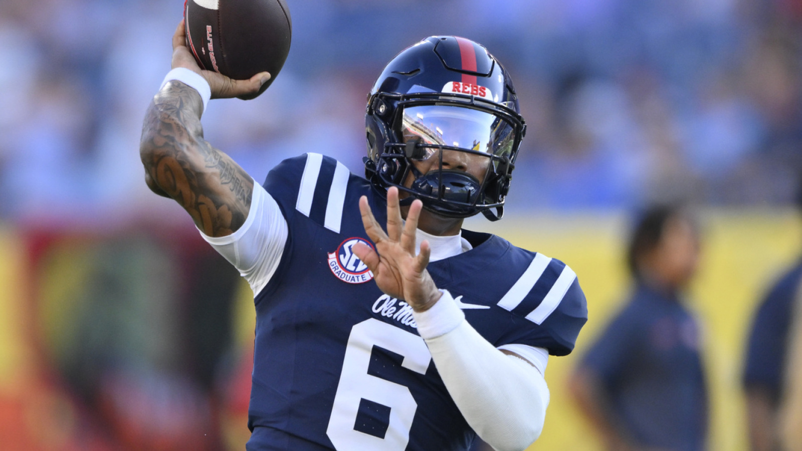 Trinidad Chambliss Shines in Ole Miss Victory Over Louisville