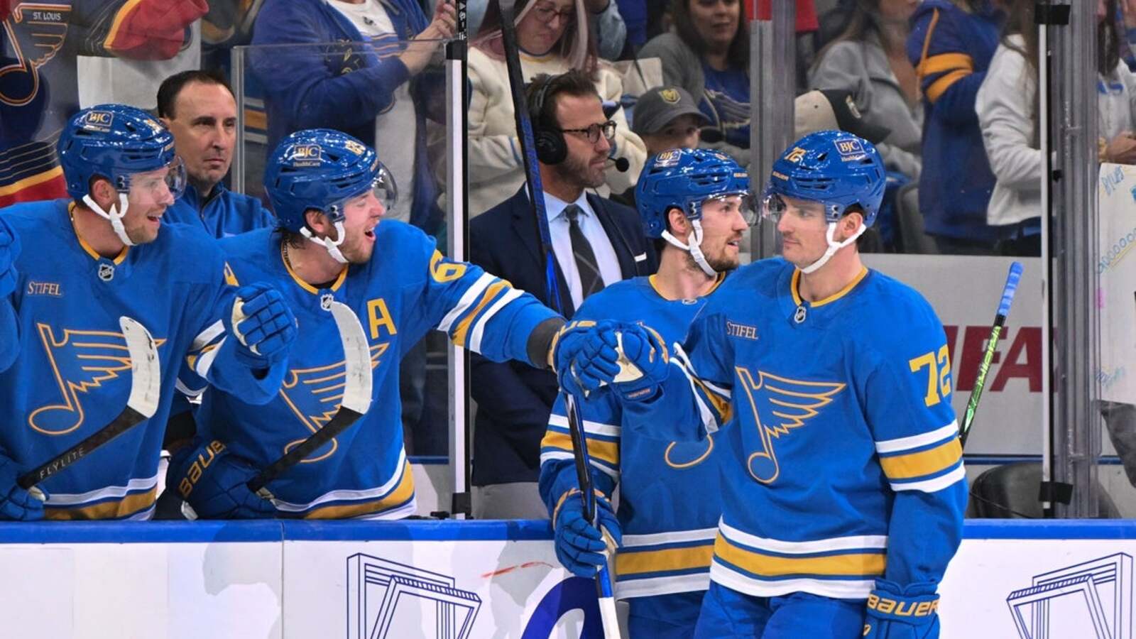 Justin Barron has career night, Blues trump Golden Knights