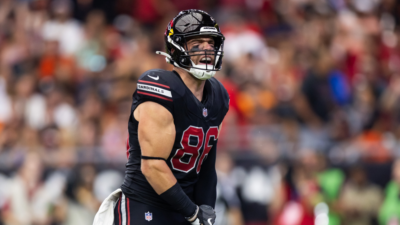 Zach Ertz Signed Arizona Cardinals Speed Authentic Eclipse NFL Helmet