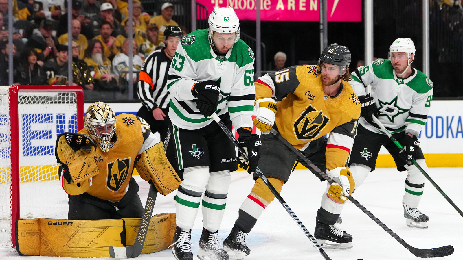 Stars Take First Series Lead in 3-2 Win vs. Golden Knights
